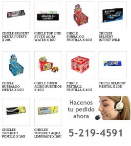 golosinas por mayor precios