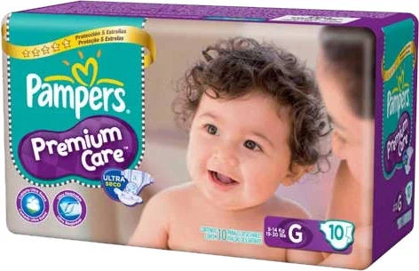 Pampers Premium Care G x 10 unidades
