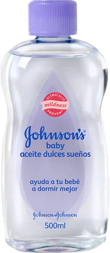 Jonhson's baby aceite dulces sueños x 100 ml