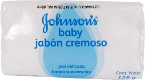 Jonhson's jabón cremoso clásico x 80 gr