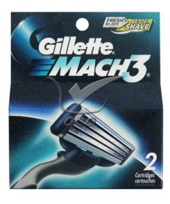 Gillette repuesto mach 3 x 2 u