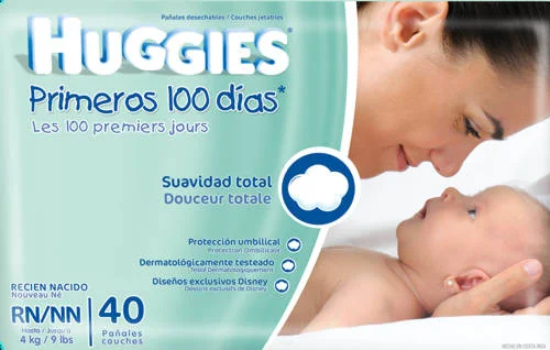 Huggies RN primeros 100 días x 40 u