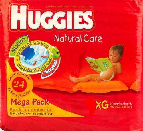 Huggies natural care XXG x 24 u