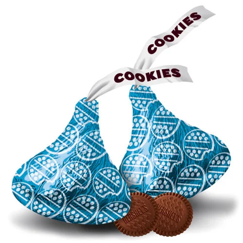 Hersheys Chocolate Kisses Cookies X 72gr